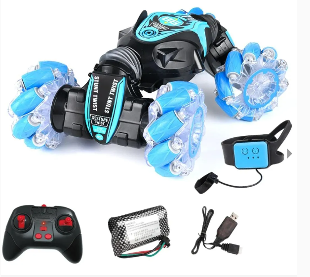 Carro control remoto acrobacias sensor